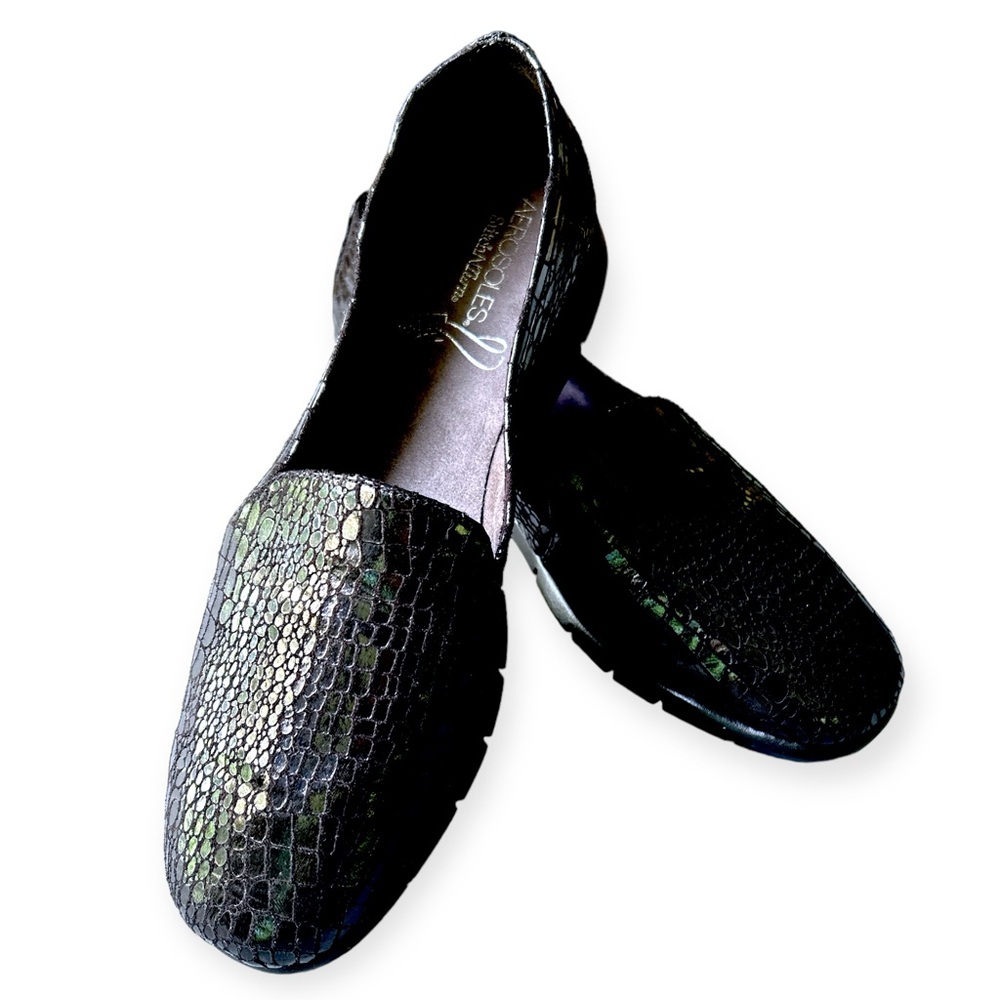 Women’s Aerosoles StitchNTurn Women’s US9.5 EU7.5 Black Flat Loafer Shoes